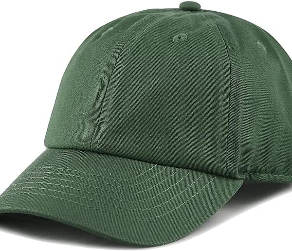 Casual Forest Green Sports Cap – Perfect Fit