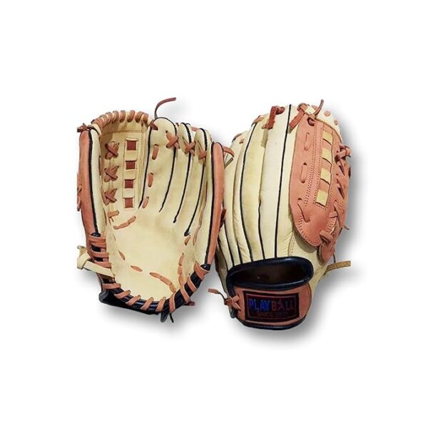 Baseball and Softball Leather Fielding Glove - Left Hand Throw, Durable Design, Comfortable Fit, Perfect for Players of All Levels