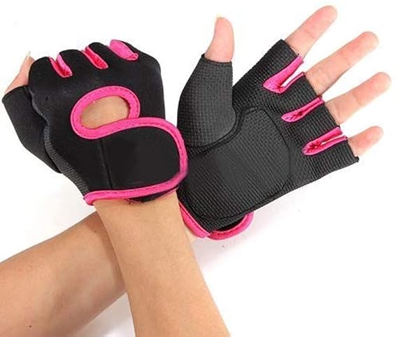 Weight Lifting Gloves for Gym Workout, Crossfit, Weightlifting, Fitness & Cross Training -Pink