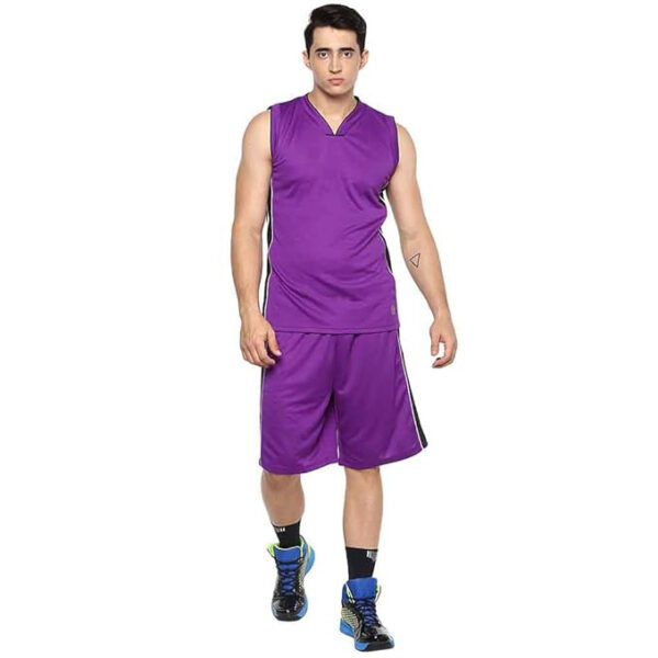Men’s Basketball Jersey Set – Royal Purple Edition