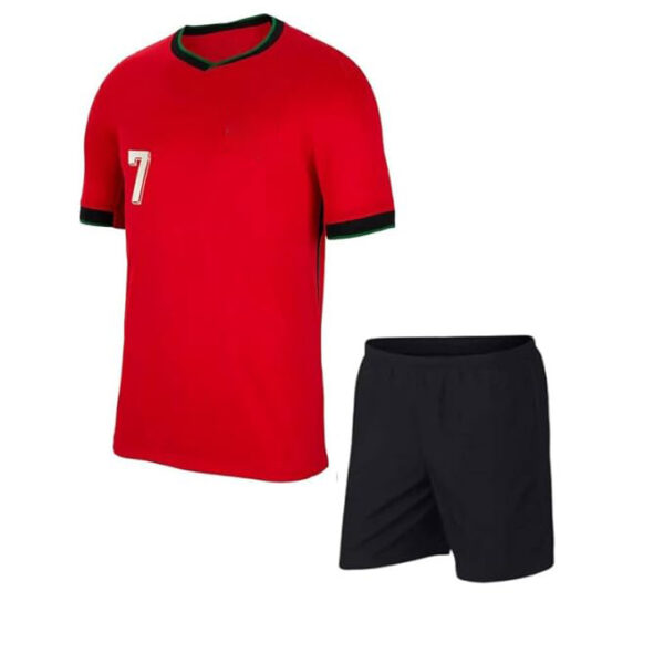 Men’s Football Uniform Set – Red & Black Edition ⚽
