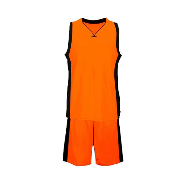 Elite Performance Basketball Set – Vibrant Orange & Black Combo